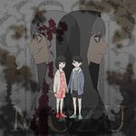  black_hair blood brothers hino26 hood hoodie mozu_(tv_series) multiple_boys otoko_no_ko shingai_hiromi shingai_kazuhiko siblings spoilers twins 