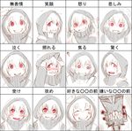  ... 1girl anger_vein bad_id bad_nicoseiga_id blush expressions flying_sweatdrops grin hood jacket kantai_collection long_sleeves looking_at_viewer meth_(emethmeth) multiple_views open_mouth pale_skin re-class_battleship red_eyes scarf shaded_face shinkaisei-kan short_hair silver_hair slit_pupils smile surprised sweat tears teeth translated turret 