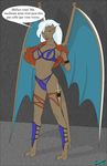  breasts delilah fab3716 female gargoyles invalid_tag solo swimsuit 