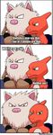  charmeleon comic english_text green_eyes looking_at_viewer mankey nintendo plain_background pok&eacute;mon text video_games 