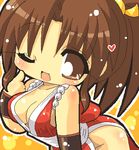  chibi cute king_of_fighters kof lowres ninja shiranui_mai snk 