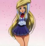  amaenaideyo amaenaideyo!! amanogawa_haruka blond_hair blonde_hair lowres school_uniform 