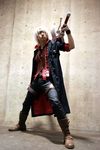  capcom cosplay devil_may_cry jacker nero nero_(devil_may_cry) photo red_queen sword weapon white_hair 