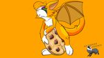  cookie cum dust:_an_elysian_tail fat_badger_studios female fidget fur green_eyes lol_comments mammal masturbation mustelid open_mouth orange_fur plain_background pussy pussy_juice video_games watermark yellow_background 