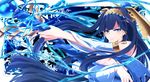  blue_eyes blue_hair breasts cleavage isis_(p&amp;d) lailu long_hair puzzle_&amp;_dragons staff 