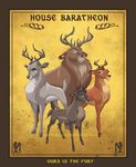  antlers english_text game_of_thrones gendry_waters group horn joffrey_baratheon male marimoreno renly_baratheon robert_baratheon stag stannis_baratheon text 