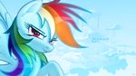 cloud equine friendship_is_magic hair karl97 mammal multi-colored_hair my_little_pony pegasus pink_eyes rainbow_dash_(mlp) wings 