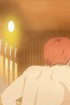  1girl animated animated_gif ass back backboob breasts huge_ass maken-ki! nude red_hair shinatsu_azuki short_hair solo thighs wet 