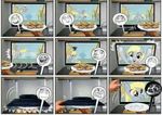  comic computer cookie derpy_hooves_(mlp) disembodied_arm friendship_is_magic my_little_pony rage_face 