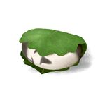  artist_request food kashiwa_mochi leaf mochi no_humans uboa uruchi_kome wagashi yume_nikki 