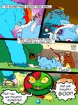  black_eye blood comic female fluttershy_(mlp) friendship_is_magic gore headbutt my_little_pony pussy rainbow_dash_(mlp) shadysmarty trixie trixie_(mlp) what where_is_your_god_now 