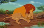  disney duo female feral kissing love male nala reallynxgirl simba straight the_lion_king 