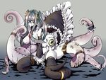  artist_request breasts cephalopod female hatsune_miku ink invalid_tag large_breasts looking_at_viewer monster monster_girl no_nipples sangyou_haikibutsu_(turnamoonright) solo squid tentacle tentacles unknown_artist yellow_eyes 