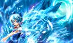  bad_id bad_pixiv_id blue_eyes blue_hair cirno ice mikihiro short_hair solo touhou wings 