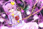  bad_id bad_pixiv_id eyes hairband heart komeiji_satori purple_eyes purple_hair short_hair solo touhou zanunoneko 