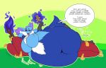  belly dawmino delphox nintendo overweight pok&eacute;mon pok&eacute;mon_(species) stuffing video_games 