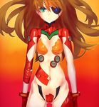  brown_hair cfm evangelion:_3.0_you_can_(not)_redo eyepatch glowing glowing_eye green_eyes long_hair navel neon_genesis_evangelion rebuild_of_evangelion solo souryuu_asuka_langley 