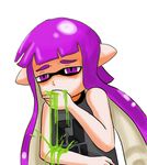  ink inkling purple_eyes reaction_image solo splatoon vomit 