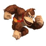  absurdres alpha_channel ape donkey_kong donkey_kong_(series) gorilla hi_res highres looking_at_viewer male mammal necktie nintendo official_art plain_background primate solo super_smash_bros super_smash_bros. transparent_background unknown_artist video_games 