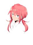  face inazuma_eleven_(series) inazuma_eleven_go kirino_ranmaru long_hair male_focus miyachu pink_hair simple_background solo twintails unfinished upper_body white_background 