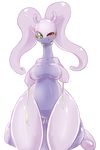  blush breasts dragon female goo goodra green_eyes nintendo novana nude pok&#233;mon pok&eacute;mon solo video_games 
