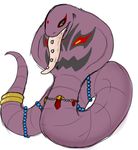  ambiguous_gender arbok eroborus nintendo pok&eacute;mon solo video_games 