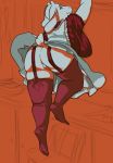  anthro anus big_breasts big_butt boss_monster breasts butt caprine clothing dress female goat legwear lingerie mammal pussy sketch slightly_chubby softsorbet solo stockings thick_thighs toriel undertale unfinished video_games 