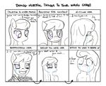  black_eye equine female friendship_is_magic hair horse long_hair looking_at_viewer mammal my_little_pony octavia_(mlp) pony sketch smile solo tears teeth text unknown_artist 