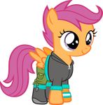  alpha_channel clothing equestria_girls equine female feral friendship_is_magic fur hair long_hair mammal my_little_pony orange_fur pegasus plain_background purple_fur purple_hair scootaloo_(eg) scootaloo_(mlp) smile solo transparent_background wings zacatron94 