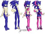  arashidrgn butt clothed clothing gay girly green_eyes hedgehog male mammal nude open_mouth penis plain_background sega solo sonic_(series) sonic_the_hedgehog underwear video_games 