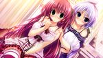  2girls clochette game_cg hoshizaki_ouka oshiki_hitoshi sakigake_generation yukinomiya_an&#039;on 