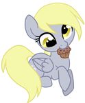  alpha_channel blonde_hair cutie_mark derp_eyes derpy_hooves_(mlp) eating equine female food friendship_is_magic fur grey_fur hair mammal muffin my_little_pony pegasus plain_background solo sugarcup transparent_background wings yellow_eyes 