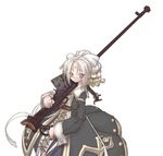  anti-materiel_rifle anti-tank_rifle artist_request bipod bow boys_anti_tank_rifle character_request copyright_request dress gun hair_ornament hair_tubes jewelry looking_at_viewer over_shoulder purple_eyes rifle ring silver_hair sniper_rifle solo tattoo weapon weapon_over_shoulder 