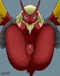  avian bird blaziken breasts female fur games hair invalid_color invalid_tag looking_at_viewer nintendo nipples pok&#233;mon pok&eacute;mon pussy solo twigzem video_games 