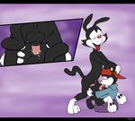  anal_penetration animaniacs anus autofellatio balls bottomless brothers cub duo flexible gay hat ian_r_soulfox incest male masturbation oral penetration penis sibling wakko_warner yakko_warner young 