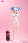  bikini breasts cola feet figure headphones jewelry large_breasts necklace nitroplus pink_hair red_eyes soda statue super_sonico swimsuit wide_hips 