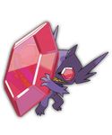  lowres mega_pokemon mega_sableye no_humans pokemon pokemon_(game) pokemon_oras sableye 