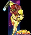  1girl armor copyright_name helmet marnic metroid power_armor samus_aran super_metroid 