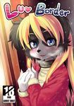  blush canine clothing dog female looking_at_viewer mammal marrie nme smile solo 