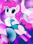  blue_eyes cutie_mark earth_pony equine female friendship_is_magic fur hair hi_res hooves horse howl_echoes leotard looking_at_viewer mammal my_little_pony pink_fur pink_hair pinkie_pie_(mlp) pony smile solo 