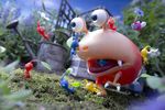  alien blue_pikmin blue_sky bulborb cloud dutch_angle eating fangs flower flying_pikmin group moss no_humans official_art outdoors pikmin pikmin_(creature) pikmin_3 plant red_pikmin rock_pikmin running sky vore wallpaper watering_can winged_pikmin yellow_pikmin 