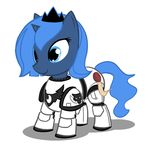  atticus83 clothed clothing cute equine female feral friendship_is_magic horn horse mammal my_little_pony pony princess princess_luna_(mlp) royalty solo tiara winged_unicorn wings 