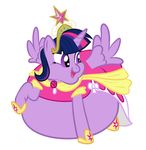  chubby equine fat_and_important fat_princess friendship_is_magic fur hair horn mammal multi-colored_hair my_little_pony overweight pegasus princess purple_fur purple_skin royalty twilight_sparkle_(mlp) unicorn winged_unicorn wings 