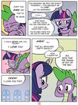  2014 absurd_res comic crying dialog dragon duo english_text equine female friendship_is_magic fur hair hi_res horn hug male mammal multi-colored_hair my_little_pony open_mouth princess purple_fur purple_hair redapropos royalty spike_(mlp) tears text twilight_sparkle_(mlp) winged_unicorn wings 