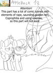  comic diamond_tiara diamond_tiara_(mlp) friendship_is_magic group jbond my_little_pony silver_spoon silver_spoon_(mlp) trapped 