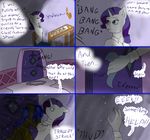  anthrofied ask_blog blue_eyes blue_hair breasts candle clothed clothing cold comic desk dialog duo english_text equine friendship_is_magic frost hair horn lovingwolf mammal my_little_pony night nude original_character purple_hair rarity_(mlp) snow sound_effects text 