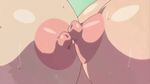  2girls animated animated_gif big_breasts breast_press breasts erect_nipples kafun_shoujo_chuuihou! large_breasts multiple_girls nipples sweat symmetrical_docking yuri 
