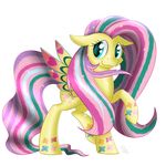  &lt;3 alpha_channel arthropod blue_eyes butterfly equine female fluttershy_(mlp) friendship_is_magic hair insect looking_at_viewer mammal multi-colored_hair my_little_pony pegasus pink_hair plain_background solo sparkles standing swanlullaby transparent_background wings 