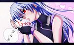 fingerless_gloves gloves highres letterboxed long_hair lyrical_nanoha mahou_shoujo_lyrical_nanoha mahou_shoujo_lyrical_nanoha_a's red_eyes reinforce silver_hair solo tappa_(esperanza) translation_request 