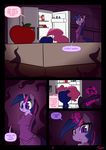  anthro anthrofied apple bent_over butt chubby clothing comic dialog duo english_text equine female fridge friendship_is_magic fruit fur hair horn horse inside magic mammal my_little_pony pink_hair pinkie_pie_(mlp) pony purple_eyes purple_fur purple_hair shadow slit_pupils slypon text twilight_sparkle_(mlp) unicorn 